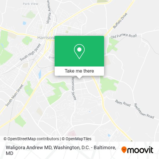 Mapa de Waligora Andrew MD