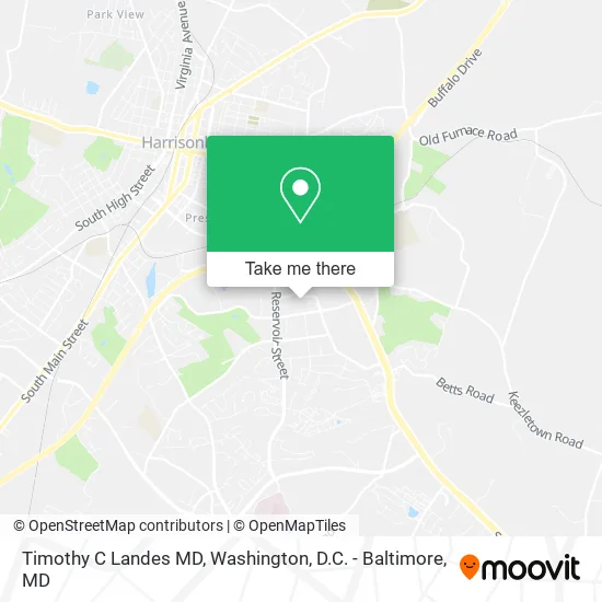 Timothy C Landes MD map