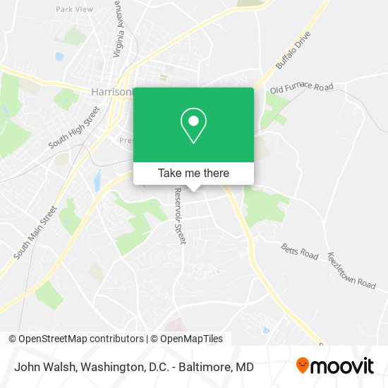 John Walsh map