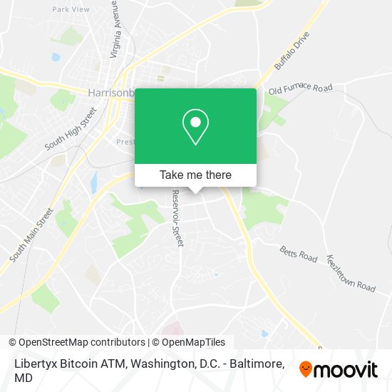Libertyx Bitcoin ATM map