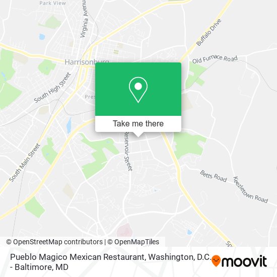 Pueblo Magico Mexican Restaurant map