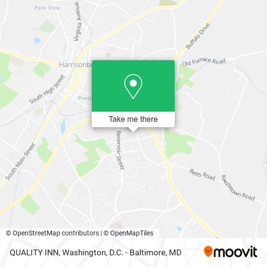 QUALITY INN map