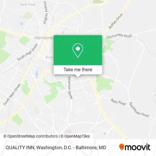 QUALITY INN map