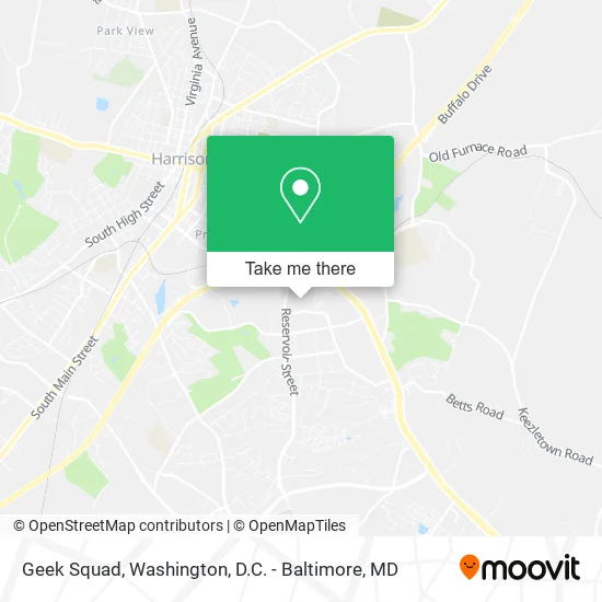 Geek Squad map
