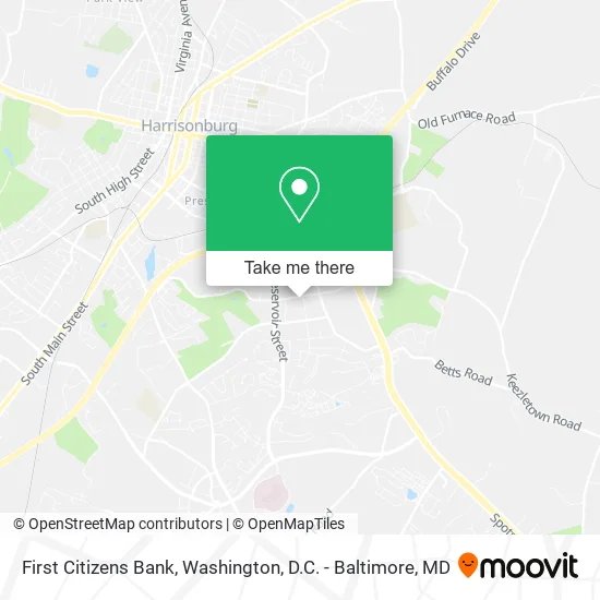 First Citizens Bank map