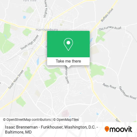 Isaac Brenneman - Funkhouser map