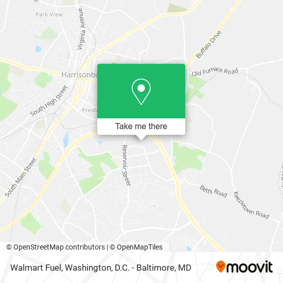 Walmart Fuel map