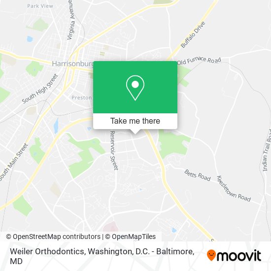 Weiler Orthodontics map