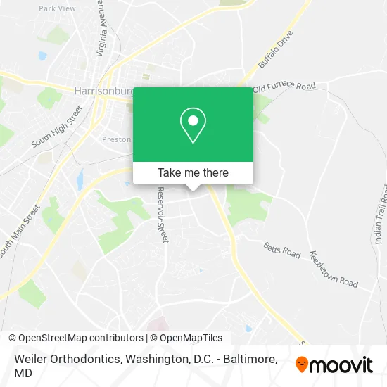Weiler Orthodontics map