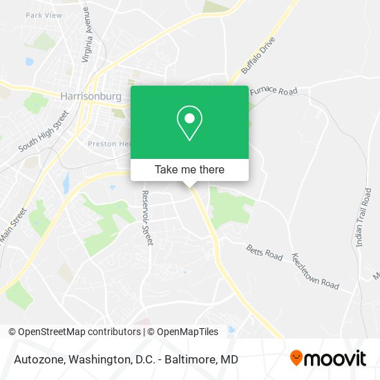 Autozone map