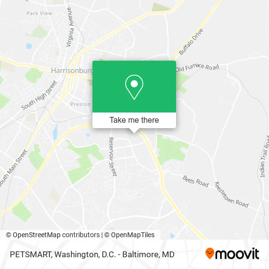 PETSMART map
