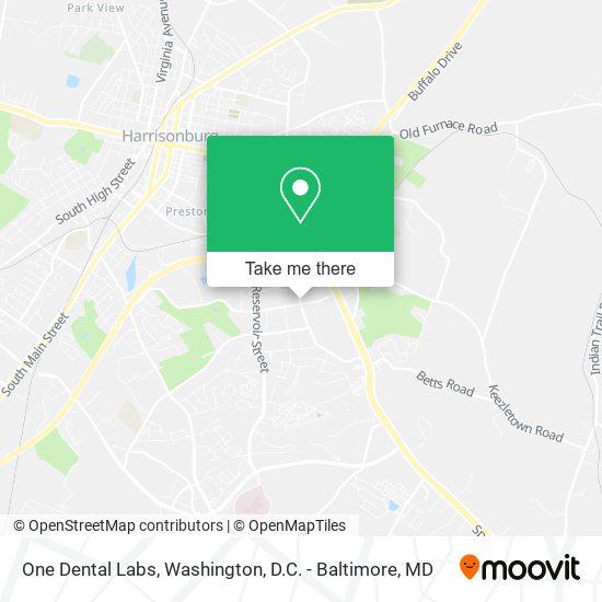 Mapa de One Dental Labs