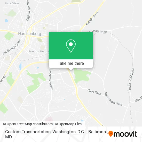 Custom Transportation map