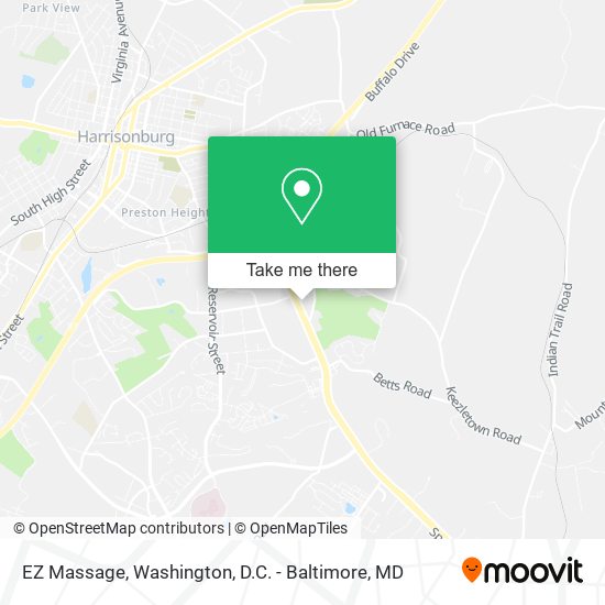 EZ Massage map