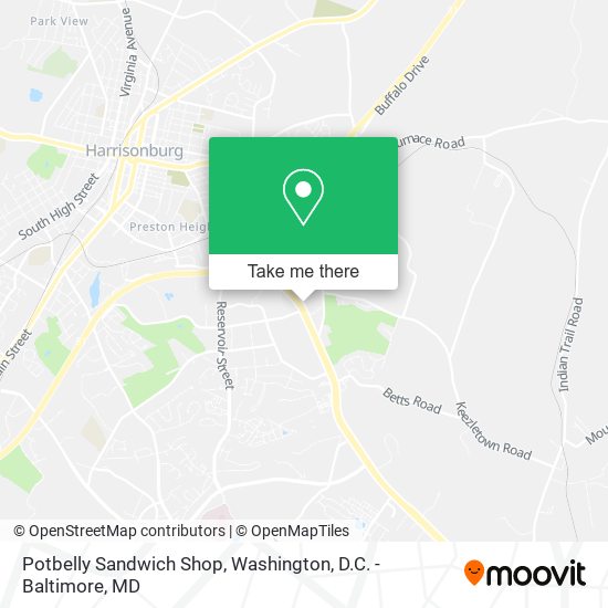 Potbelly Sandwich Shop map