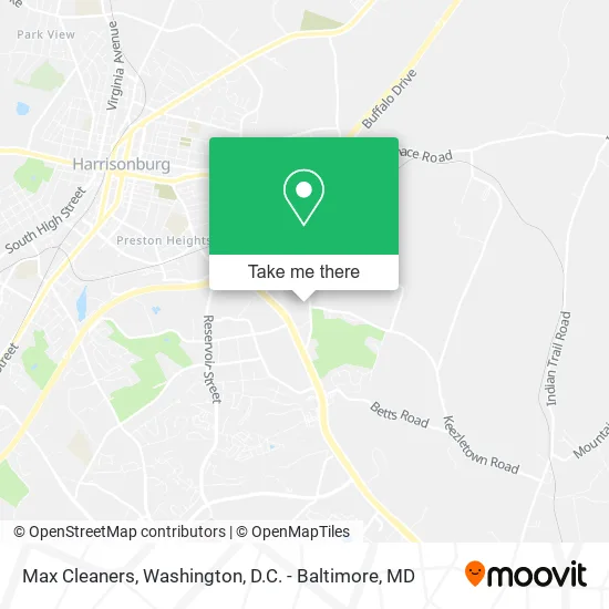 Max Cleaners map