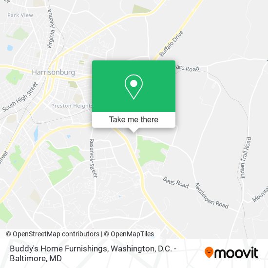 Buddy's Home Furnishings map
