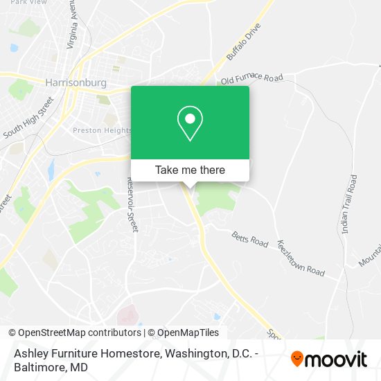 Ashley Furniture Homestore map