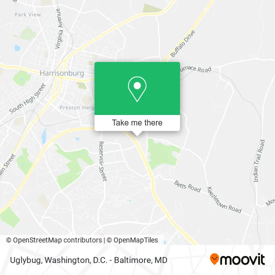 Uglybug map