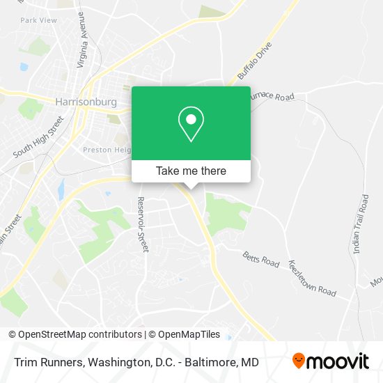 Mapa de Trim Runners