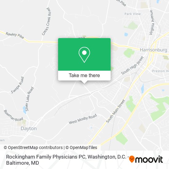 Rockingham Family Physicians PC map