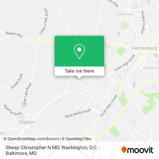 Sheap Christopher N MD map