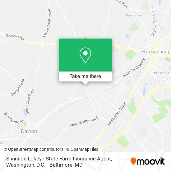 Shannon Lokey - State Farm Insurance Agent map
