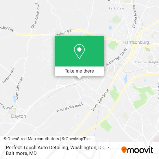 Perfect Touch Auto Detailing map