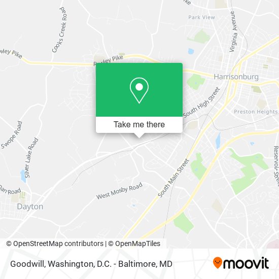 Goodwill map