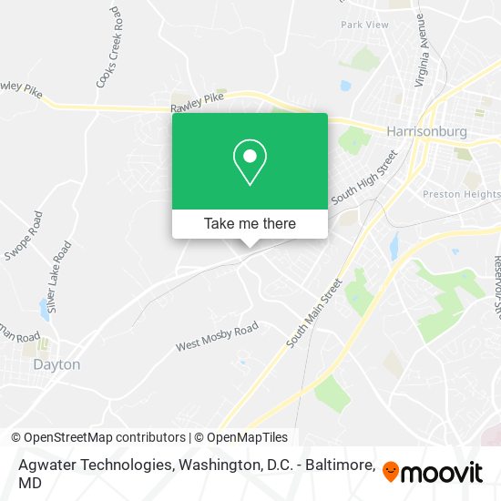 Mapa de Agwater Technologies