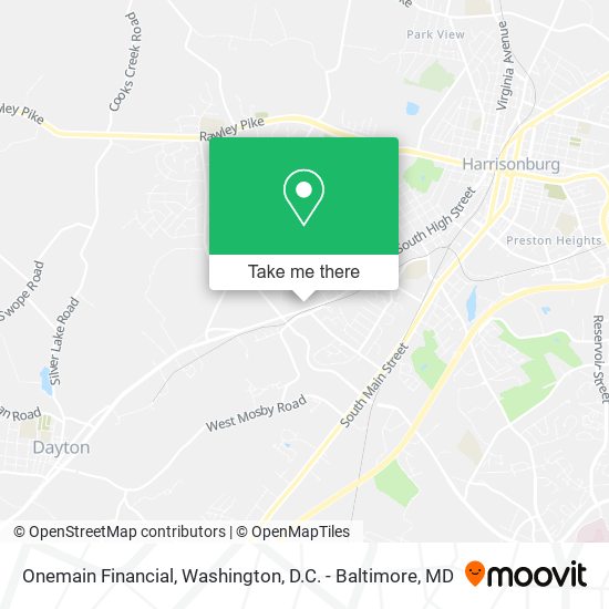Onemain Financial map