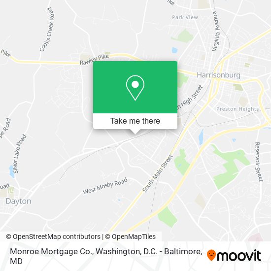 Monroe Mortgage Co. map