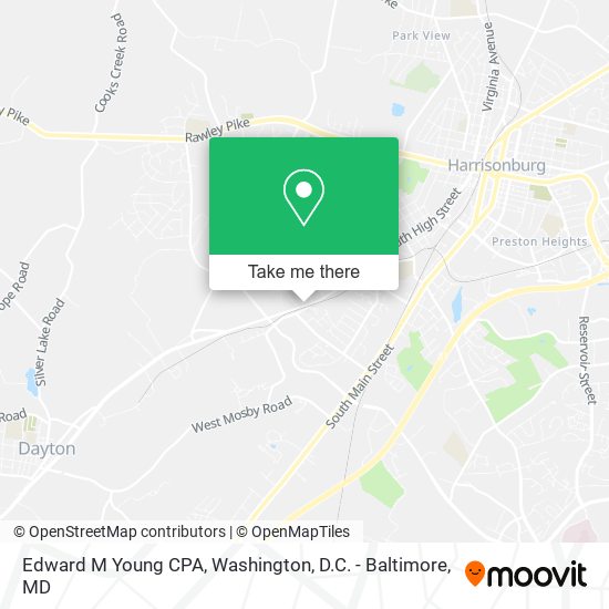Mapa de Edward M Young CPA