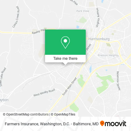 Farmers Insurance map