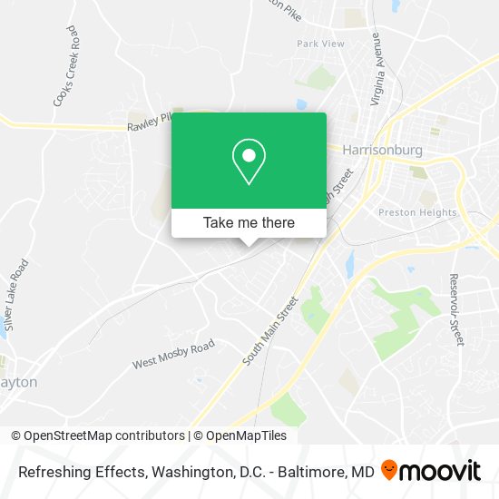 Refreshing Effects map