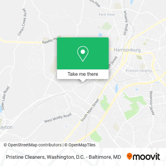 Mapa de Pristine Cleaners