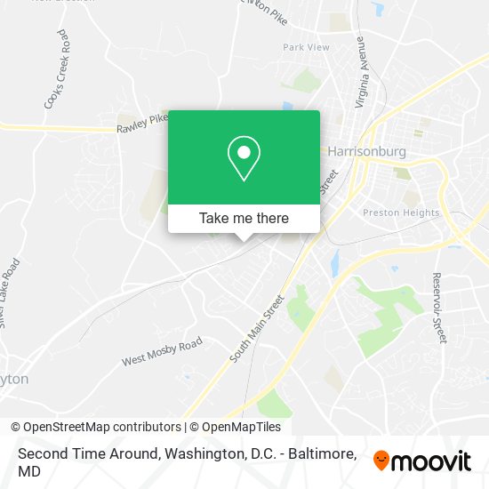 Second Time Around map
