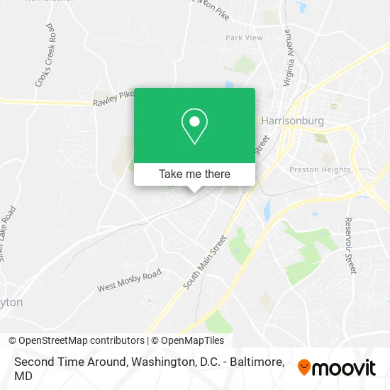 Second Time Around map