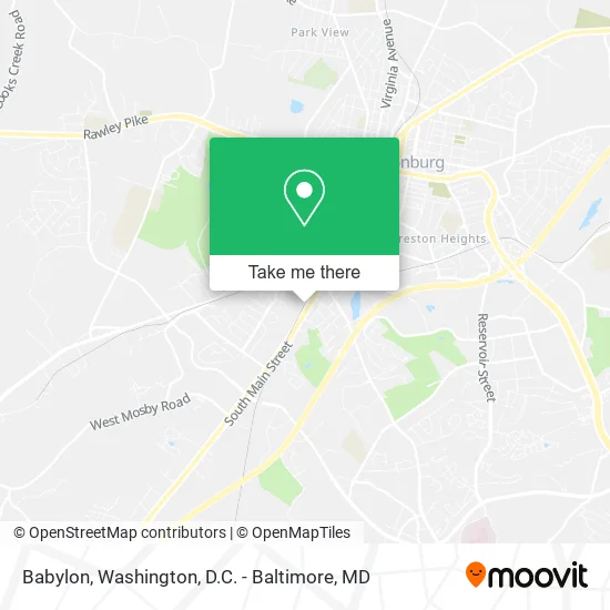 Babylon map