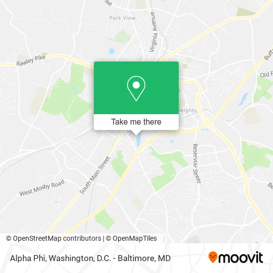 Alpha Phi map