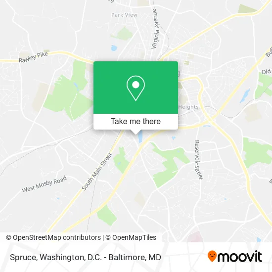 Spruce map