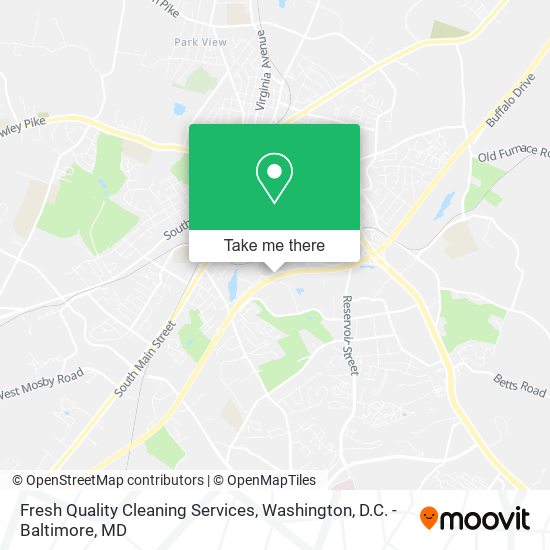 Fresh Quality Cleaning Services map