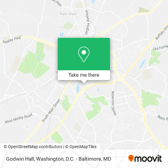 Godwin Hall map