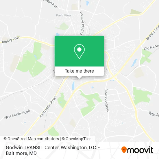 Godwin TRANSIT Center map