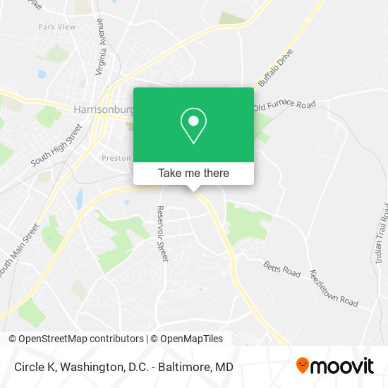 Circle K map