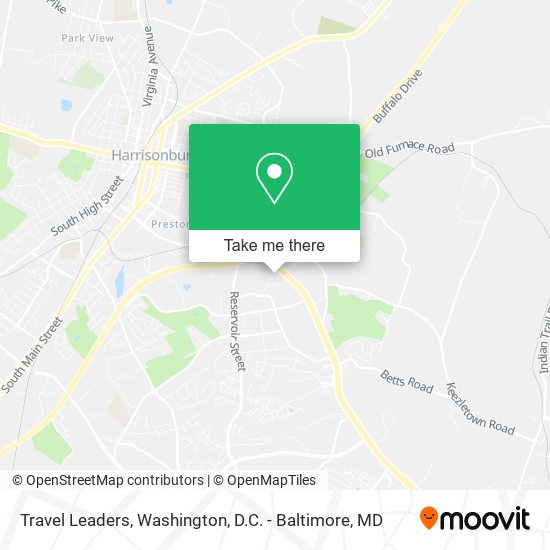 Travel Leaders map