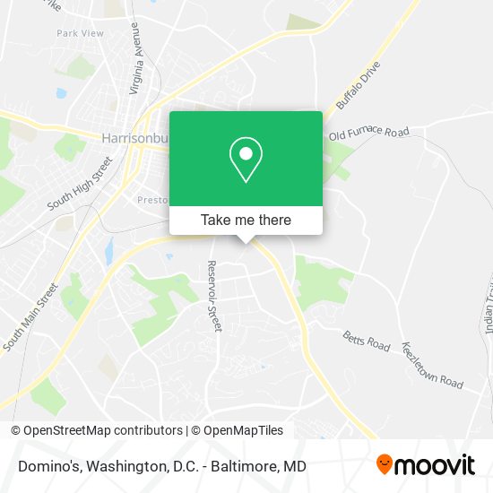 Domino's map
