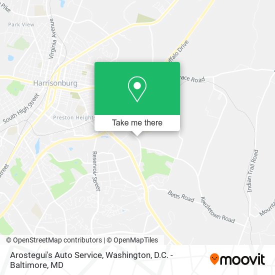 Mapa de Arostegui's Auto Service