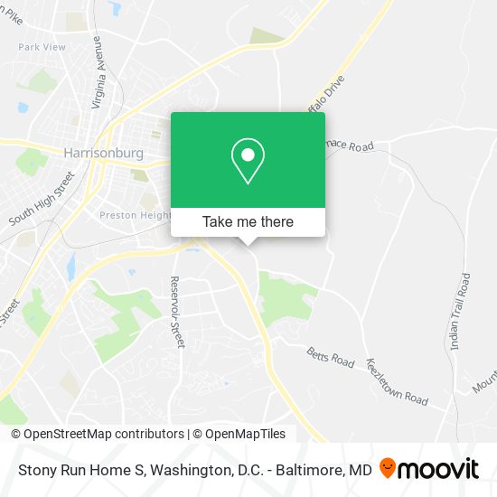Mapa de Stony Run Home S