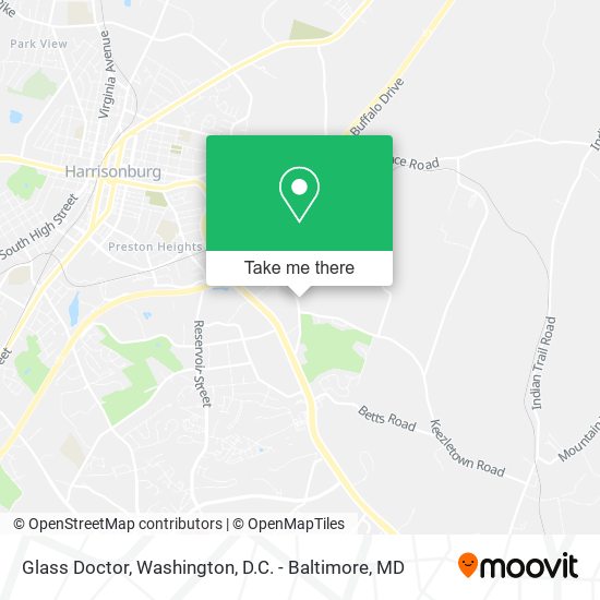 Glass Doctor map